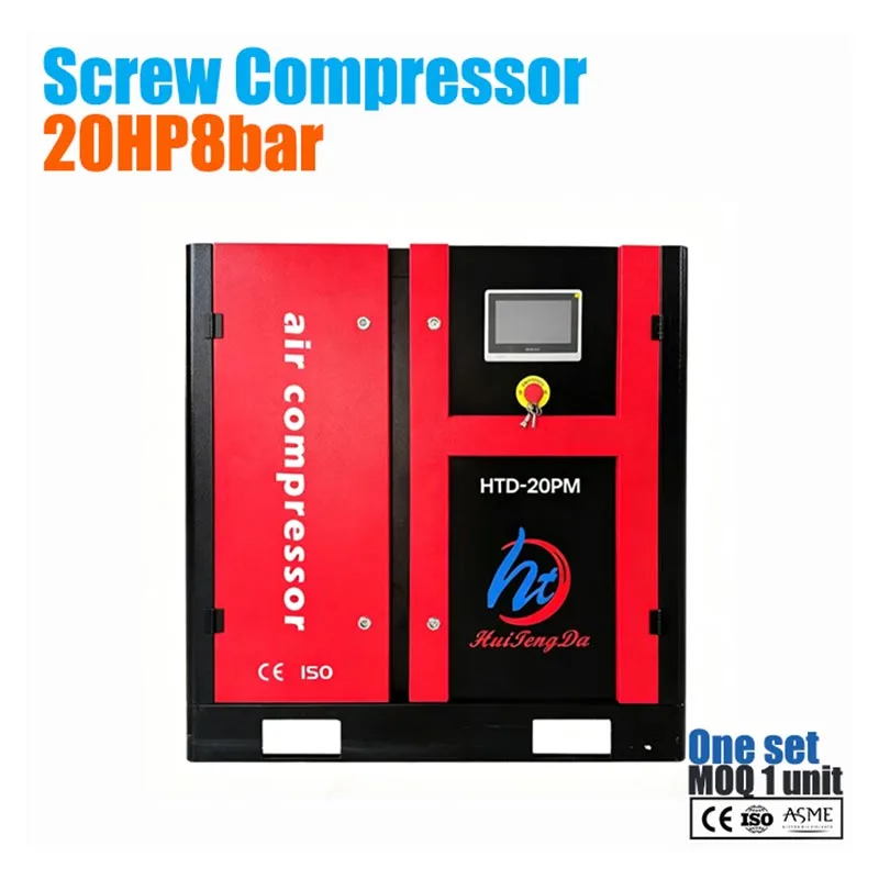 20 HP Variabel Frekuensi Screw Kompresor Udara